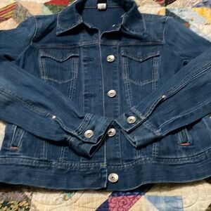 GAP Dark Blue Denim Jacket for Women